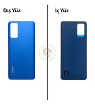 Xiaomi Redmi Note 11 Pro Alacakaranlık Mavisi Arka Pil Kapağı Batarya Kapağı Lazer Kesim Back Cover