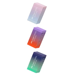 Faber Castell Flow Edition Silgi Renkli - 2 adet
