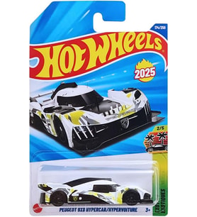 Hot Wheels Peugeot 9X8 Hypercar Hypervoiture Hyw11 Hw Exotics 2/5 Short Card Peugeot Lisanslı Mattel (Çok Renkli)