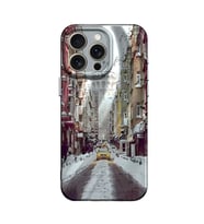 Newface Apple iPhone 14 Pro Kılıf Crew Desenli Kapak - Galata Kulesi