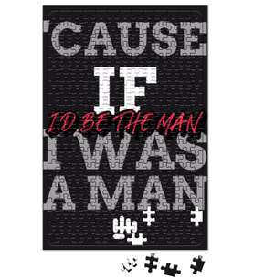 LyricTaylor Swift The Man Puzzle 240 Parça Yapboz