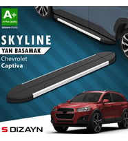 S-Dizayn Chevrolet Captiva Skyline Aluminyum Yan Basamak 183 Cm 2006-2018 A+ Kalite