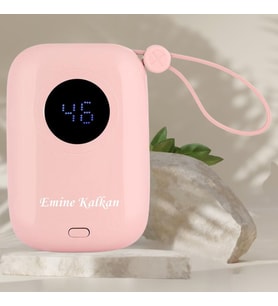 KİŞİYE ÖZEL İSİM BASKILI Hızlı Şarj Powerbank 10000 mAh