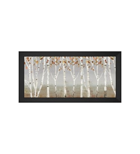 Soyut Şekiller Motifli Kanvas Tablo 50 x 70 cm Siyah Çerçeve