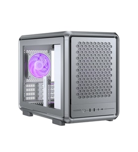 COOLERMASTER MASTERFRAME 400 MESH SILVER TG MF400M-SHNN-S00 ARGB Gaming Micro-ATX PC Kasası
