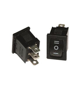 1-0-2 Mini Işıksız Anahtar 3 Adet (Metal)