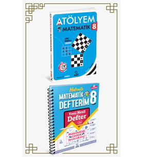 Arı Yayıncılık 8. SINIF ARI YAYINLARI MATEMATİK ATÖLYEM VE DEFTER SETİ (Çok Renkli)