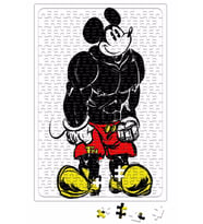 Mickey Fitness Puzzle 240 Parça Yapboz