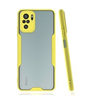 Xiaomi Redmi Note 10 Kılıf Platin Silikon - Sarı