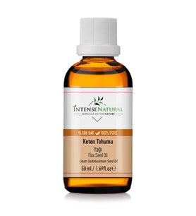 Keten Tohumu Yağı Soğuk Sıkım 50 ml %100 Saf ve Doğal Flax Seed Carrier Oil