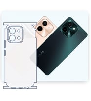 SChitec VIVO Y28 4G Uyumlu Fullbody Arka Kaplama Hidrojel Koruyucu Film