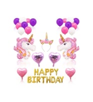 Çıtıpıtıstore Unicorn Doğum Günü Balon Seti