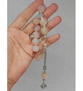 Akik Taşı 17lik Efe Tesbih 12mm (53356)