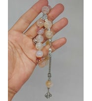 Akik Taşı 17lik Efe Tesbih 12mm (53356)