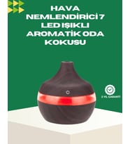 Northcity Sessiz Ultrasonik Hava Nemlendirici Difüzör - 300ml Prizden Çalışan Aroma Terapisi