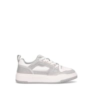 Guja 25K359-4 Kadın Hakiki Deri Klasik Sneaker Gümüş