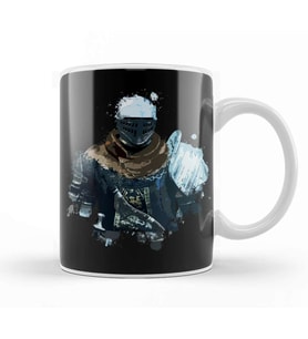 Vector Knight Splatter Kupa Bardak Porselen
