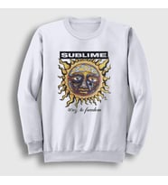 Presmono Unisex Beyaz 40oz To Freedom Sublime Sweatshirt 541267tt