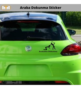 Arabama Dokunma Oto Sticker 15 CM
