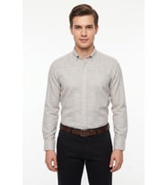 Erkek Slim Fitt Uzun Kol % 100 Pamuk Gömlek BGL-ST05627