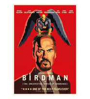BirdMan Poster Tablo Ahşap Poster Dekoratif