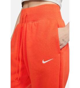 Nike Sportswear Phoenix Fleece High Rise Oversized Şardonlu Büyük Beden Yüksek Bel Kadın Eşofman Altı Kırmızı