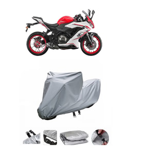 QJ SRK 400 RR  Gri Motosiklet Brandası ARKA ÇANTA UYUMLU DEĞİLDİR