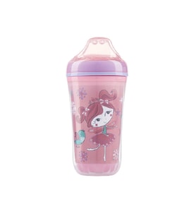 Neavita Yalıtımlı Yumuşak Uçlu Bardak - Pembe