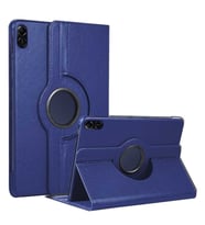 Honor Pad X8A Uyumlu 11 inç Döner Standlı Tablet Kılıfı (Lacivert)
