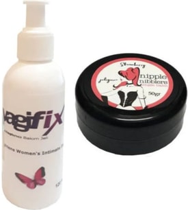 Vagifix Tingle Balm 50 ml Uyarıcı Bakım Çilek Aromalı + Genital Bakım 120 ml 1 Adet