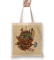Howl's Moving Castle Bez Çanta Uzun Saplı