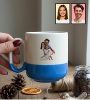 Kişiye Özel Karikatürlü Sevgiliye Hediye Kupa Bardak Pro Sevgililer Günü Hediyesi