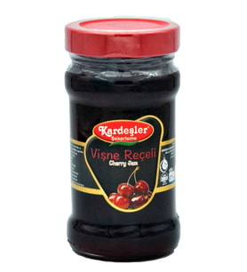 Kardeşler Vişne Reçeli Cam Kavanoz 380 G