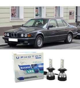 Bmw E32 Led Xenon Uzun Far Ampulü H1 Access Yeni Seri Beyaz