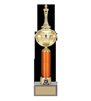 ODAK KUPA - Figürlü Kupalar - Satranç Figürlü Kupalar FG-055 A - 42 cm