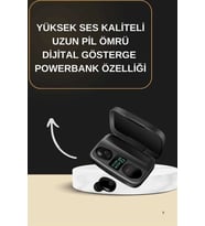 2025 Yeni Model Bluetooth Kulaklık Stereo TWS Kulaklık 5.0 Bluetooth Yüksek Ses Kaliteli