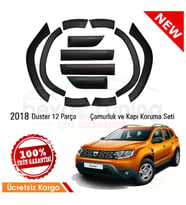 Dacia Duster Dodik Seti Çamurluk Kapı Çıtası Bant Kaplaması 2018 Sonrası