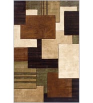 Eliana Home Baskılı, Yıkanabilir Kaymaz Taban Salon Halısı LNA1093 100x150 cm (Kahverengi)