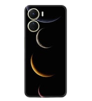 Vivo Y16 Kılıf Resimli Desenli Silikon Platinium Series Gezegenler 1901