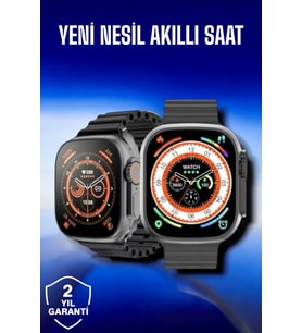 Northcity 45 MM Gri Kasa Ultra Akıllı Saat - Sesli Görüşme, Sağlık Takibi ve Suya Dayanıklı