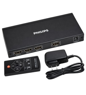 Philips SWR9101W/93 HDMI Quad Multi-Viewer 4-Giriş 1-Çıkış Ekran Bölücü ve Seçici Switch