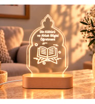 Din Kültürü ve Ahlak Bilgisi Öğretmenine Özel Gece Lambası