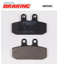 YARI METALİK FREN BALATASI / MOTO GUZZI / V9 ROAMER ABS / 850cc / ARKA  / 2016-2