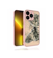 Apple iPhone 13 Pro Max Uyumlu Kılıf Desenli Kamera Korumalı Parlak Zore Nora Kapak (Model 4)