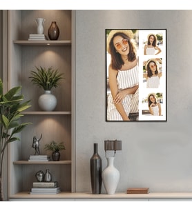 Kadınlar Gününe Özel Özgün Tasarımlı 4 Fotoğraflı Çerçeveli Tablo (2)