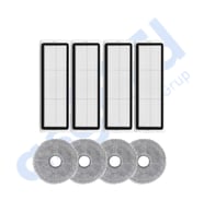 Dreame L10 S PRO, L10S PRO GEN 2, L10S PLUS Uyumlu 4 Filtre 4 Mop PKT-iasgf0000312