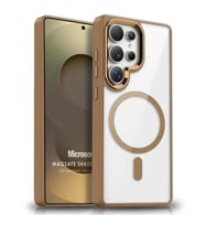 Microsonic Samsung Galaxy S25 Ultra Kılıf MagSafe Shadow Planet Gold (Gold)