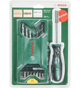 Bosch X-Line 15+1 Matkap Vidalama Ucu Seti