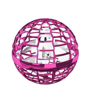 MOBGİFT Pro Ufo Uçan Top Dönen Oyuncak El Sensörlü Şarjlı 360° Dönen Mini Drone Helikopter PEMBE