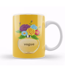 Perfume Bottle Vogue Perfume Vase    New Summer Flower Female Kupa Bardak Porselen